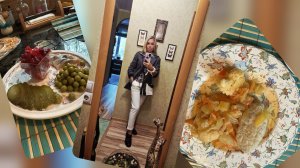 Обзор с примеркой и ценами 👗Новый рецепт и красивая подача винегрета)