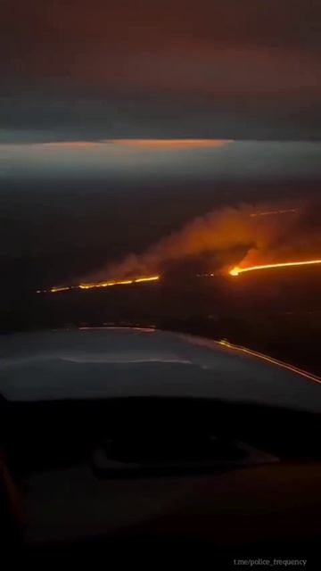 Крупный лесной пожар площадью более 20 тысяч квадратных километров охватил юг Флориды