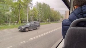 поездка на троллейбусе Тролза 5275 Оптима борт 27 по маршруту 1