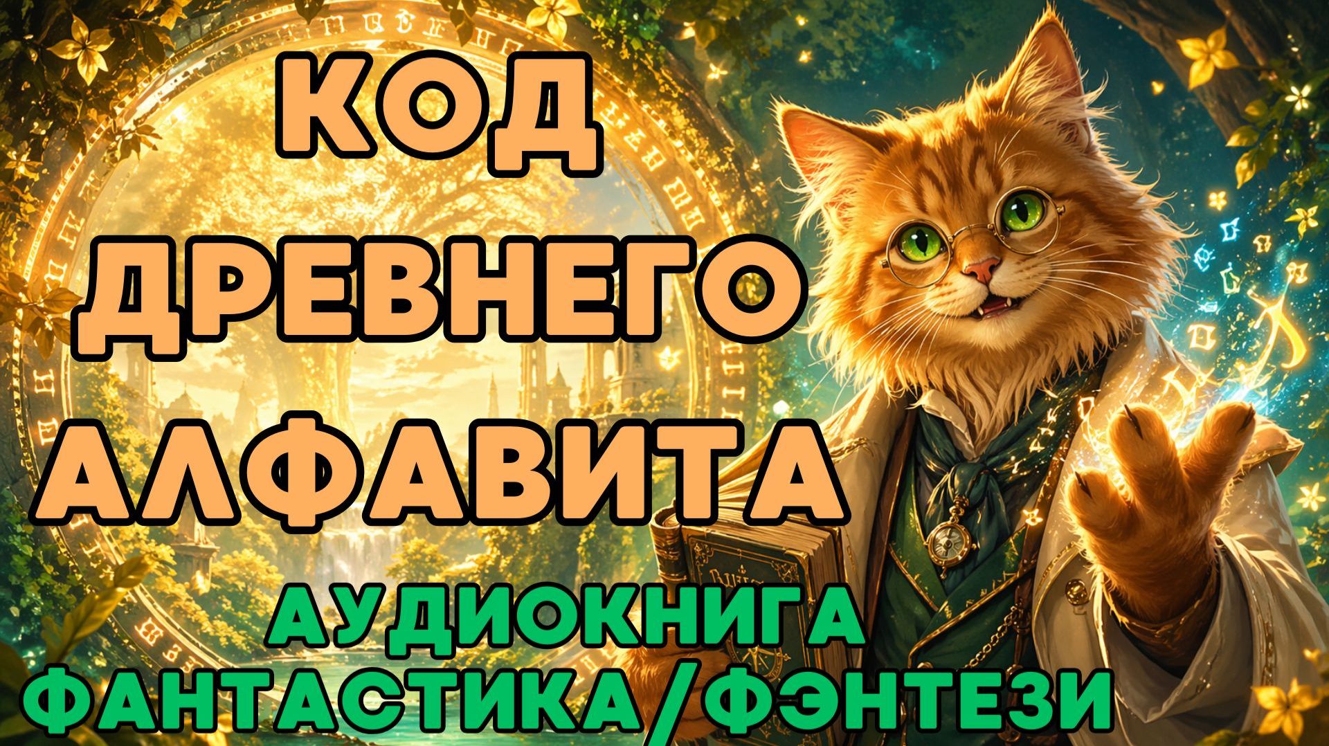 АУДИОКНИГА ФАНТАСТИКА/ФЭНТЕЗИ: КОД ДРЕВНЕГО АЛФАВИТА СЛУШАТЬ