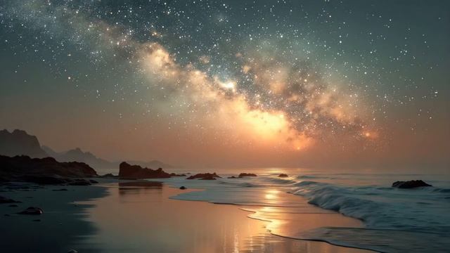 deep work music ｜ ocean focus music ｜ ethereal night atmosphere for concentration & flow