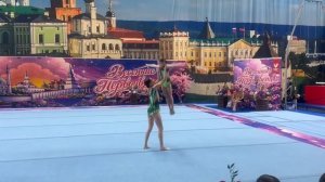 ЖП 1 взрослый, Рыжова София - Коваленко Кира-Виктория, ШСА «Пирамида», Темповое упражнение