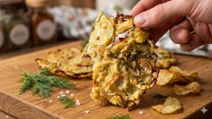 Хрустят как ЧИПСЫ, но полезные! Рецепт из картофеля и кабачка в духовке