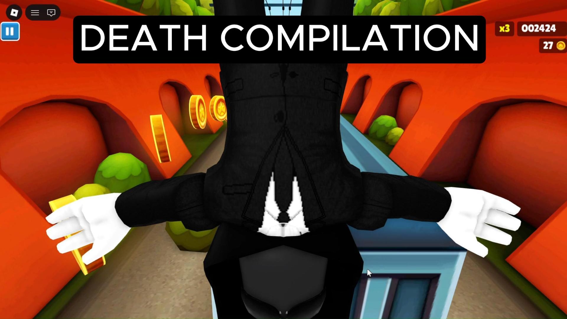 Subway Surfing death Compilation #1 | ROBLOX SUBWAY SURFING