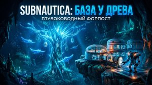SUBNAUTICA: БАЗА У СИНЕГО ДЕРЕВА! 🌳 Строим дом в самом красивом месте океана 🌌 Финал близок?