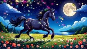 Звёздный конь бежит по лугу..  ВИДЕО ПЕСНЯ В ДУШУ