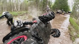 Открыли квадро сезон 2026. Отметили 9 мая. Утопили CF MOTO 1000