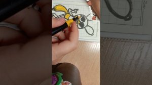 тутор как нарисовать Луи из мира деньди, очень красиво