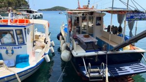 Скиатос греческий остров лето море и уютные улицы прогулка по побережью ✨