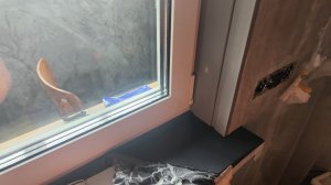 Реставрация безуголковых и безсиликоновых деревянных откосов лофт 🪟 🪵 🎨 🖌
