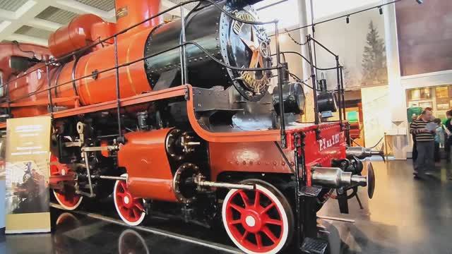 Паровоз У-127 в музее РЖД на Павелецкой смотреть онлайн