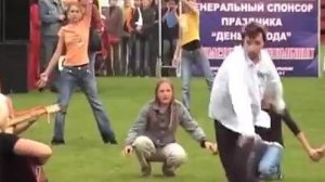 На стадионе в Ишиме. Нулевые.