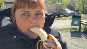 мукбанг  в городе пью кофе
