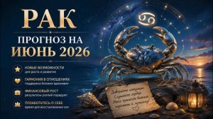 Рак. Полный прогноз на июнь 2026