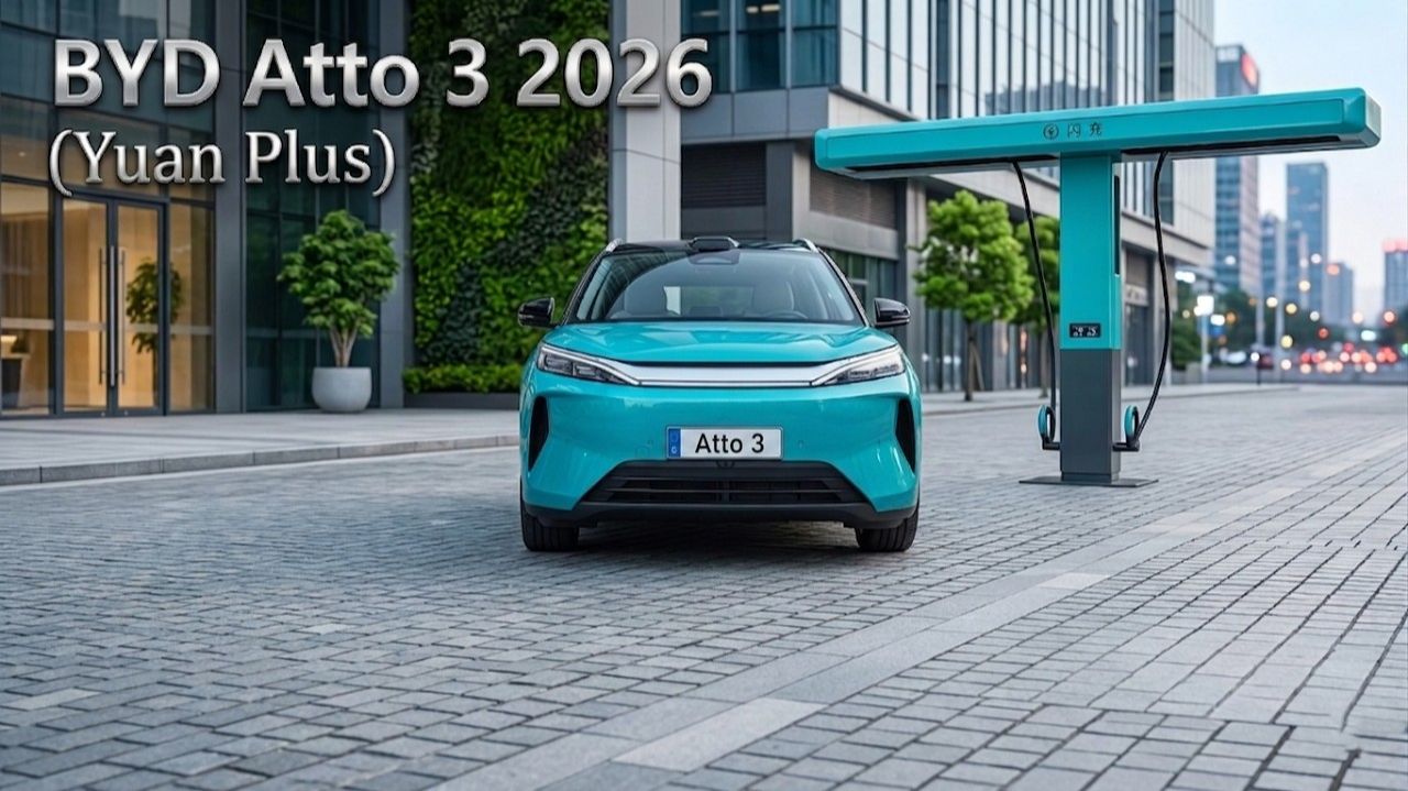 Новый BYD Atto 3 (Yuan Plus) 2026: главный сюрприз третьего поколения?!