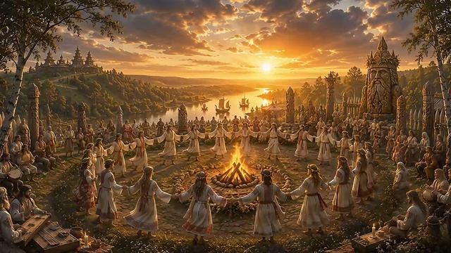 Священный хоровод — это не просто танец, а древний магический обряд