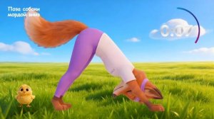 Весёлая ЗАРЯДКА для детей с Лисичкой 🦊 Утренняя разминка и йога