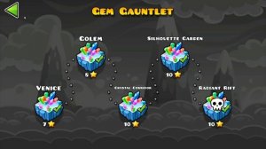 Список уровней потерянных испытаний в Geometry Dash