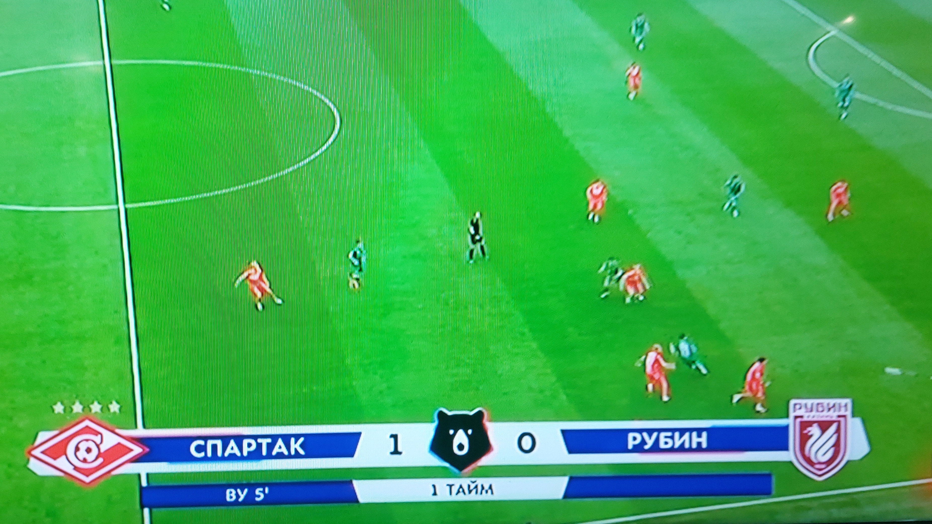 Футбол. 29 тур МИР РПЛ Спартак - Рубин