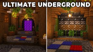 Minecraft: идеальная подземная база для выживания [руководство]
