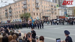 Парад победы в Рязани.