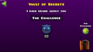 Прохождение The Challenge 100%(Geometry dash)