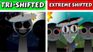 Sprunki Tri-shifted Против 🆚 Extreme-shifted