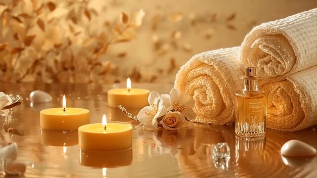 Золотое свечение свечи — успокаивающая SPA-музыка для сна, снятия стресса, бессонницы и тревоги