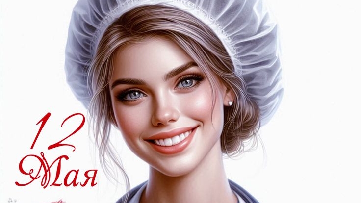 Поздравляем медсестер! Роскошная музыкальная открытка.