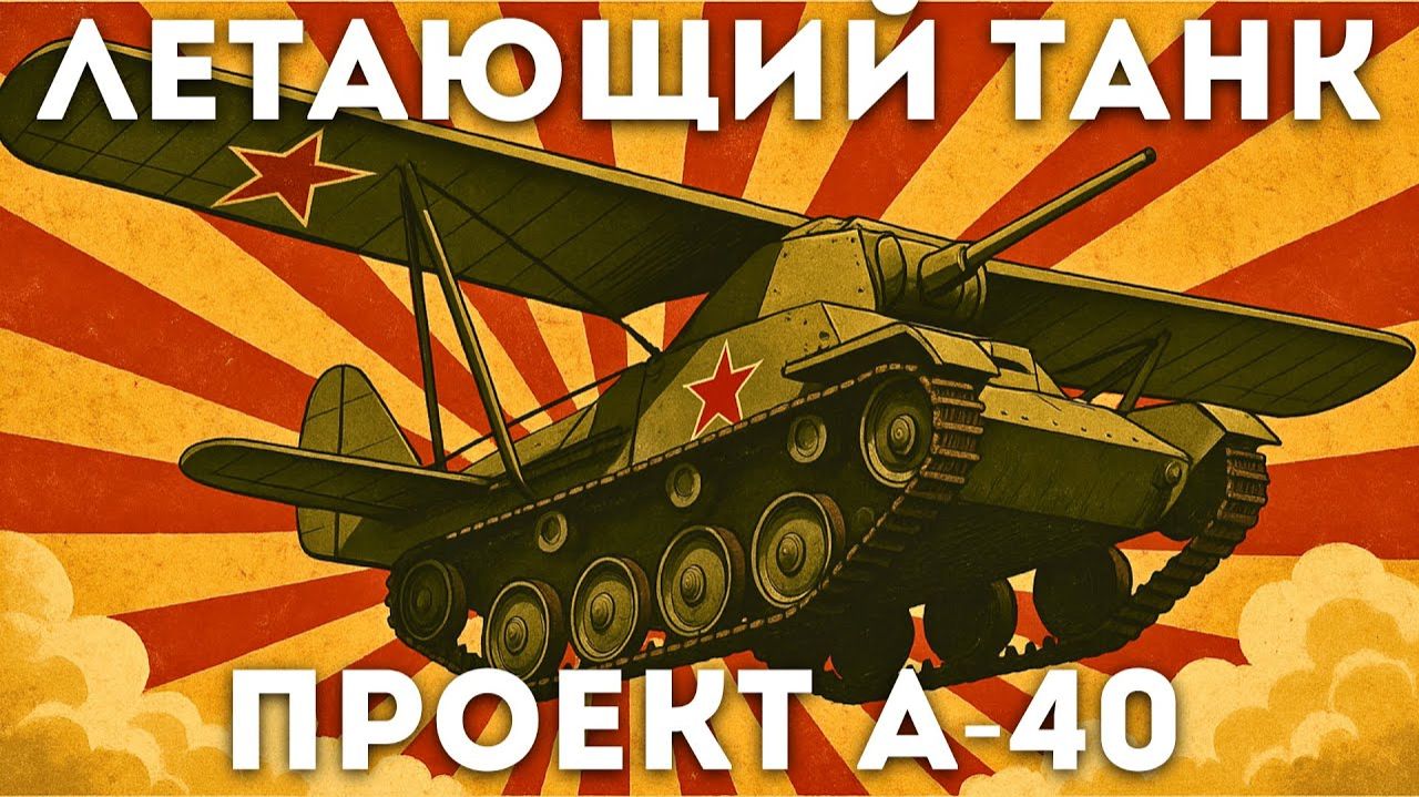 Танк с крыльями 1942 года не фантастика а советская реальность