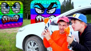 ПАПА И РОМА УБЕГЮТ ОТ ГИГАНТСКИХ ПОПЫТ ЧАСТЬ 3! МУЛЬТИК ПРО ХЕЛПИКА! РОМА И ХЕЛПИК 198 СЕРИЯ