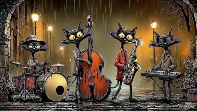 Музыка. Джаз. Котики