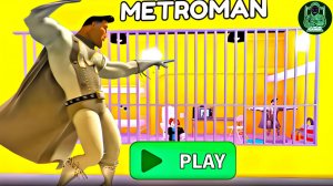 Метроман Сбежал из тюрьмы!  |  Игровой процесс #роблокс