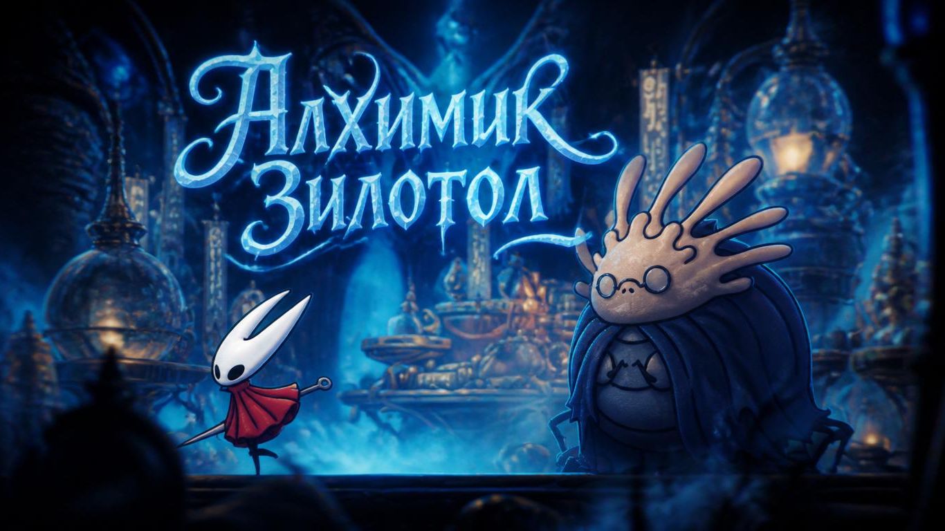 Акт 1 Алхимик Зилотол Hollow Knight: Silksong #hollowknightsilksong #silksong #gaming #gameplay