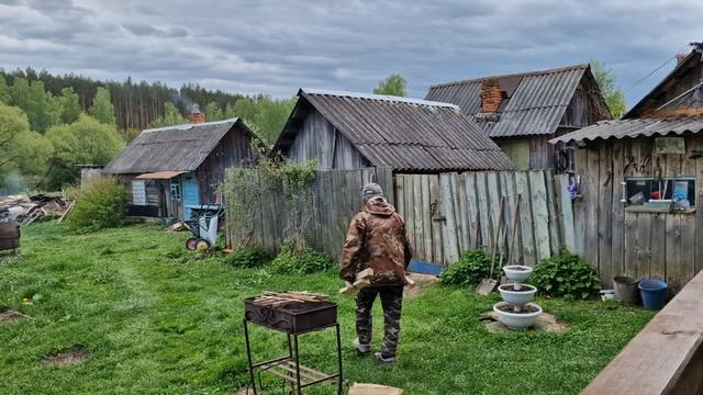 ЗАМАРИНОВАЛА ГРУДИНКУ, ЖАРИМ МЯСО НА УГЛЯХ.