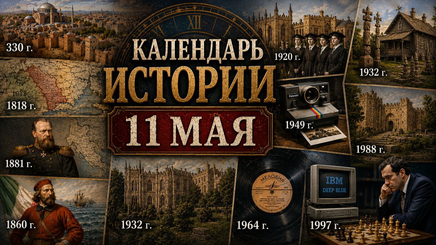 КАЛЕНДАРЬ ИСТОРИИ 11 МАЯ