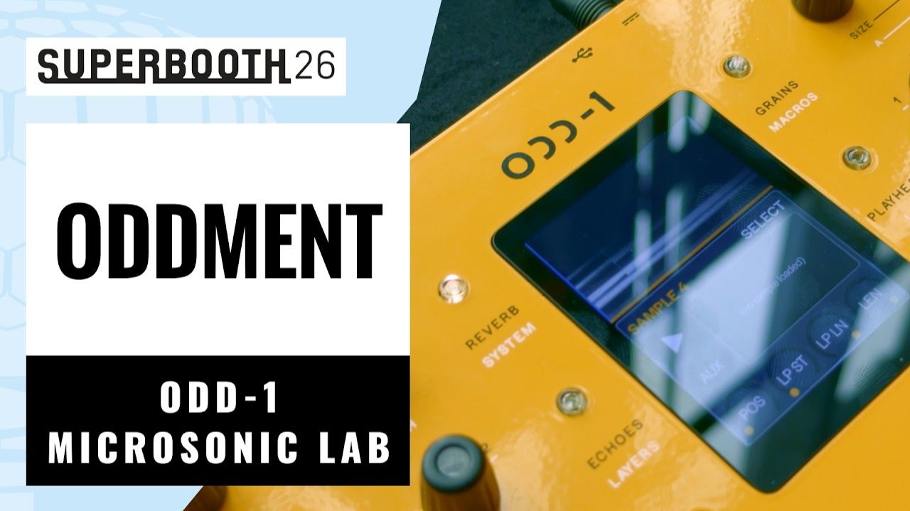 Oddment ODD-1 Microsonic Lab | Superbooth 2026