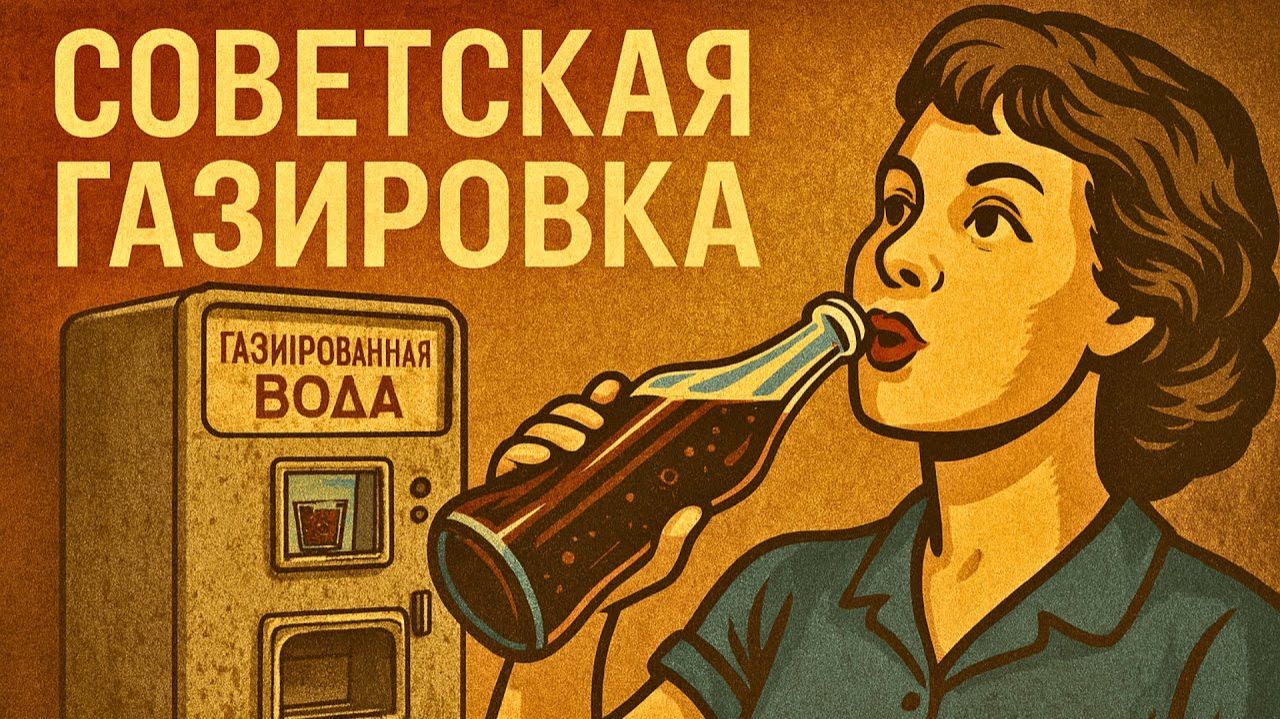 Автоматы с газировкой Из гранёного стакана пил весь советский союз