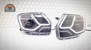Фары светодиодные Renault Duster. Тюнинг проект Ledstudiо.
