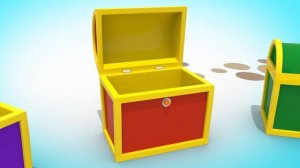Мультик про Машинку и Пиратские Сундуки   Мультфильм для детей