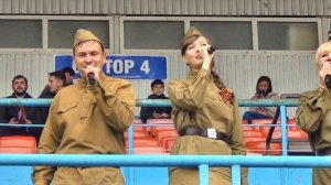 Шоу-группа Вернисаж и Владимир Волынкин-Солдатская каша(Стадион Труд Пятигорск 11.05.2025)