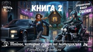 🎧АУДИОКНИГА ПОЛНОСТЬЮ 🤫Тайны, которые ездят на мотоциклах🛵городское фэнтези 🌟КНИГА 2️⃣ ЧАСТЬ 2️⃣