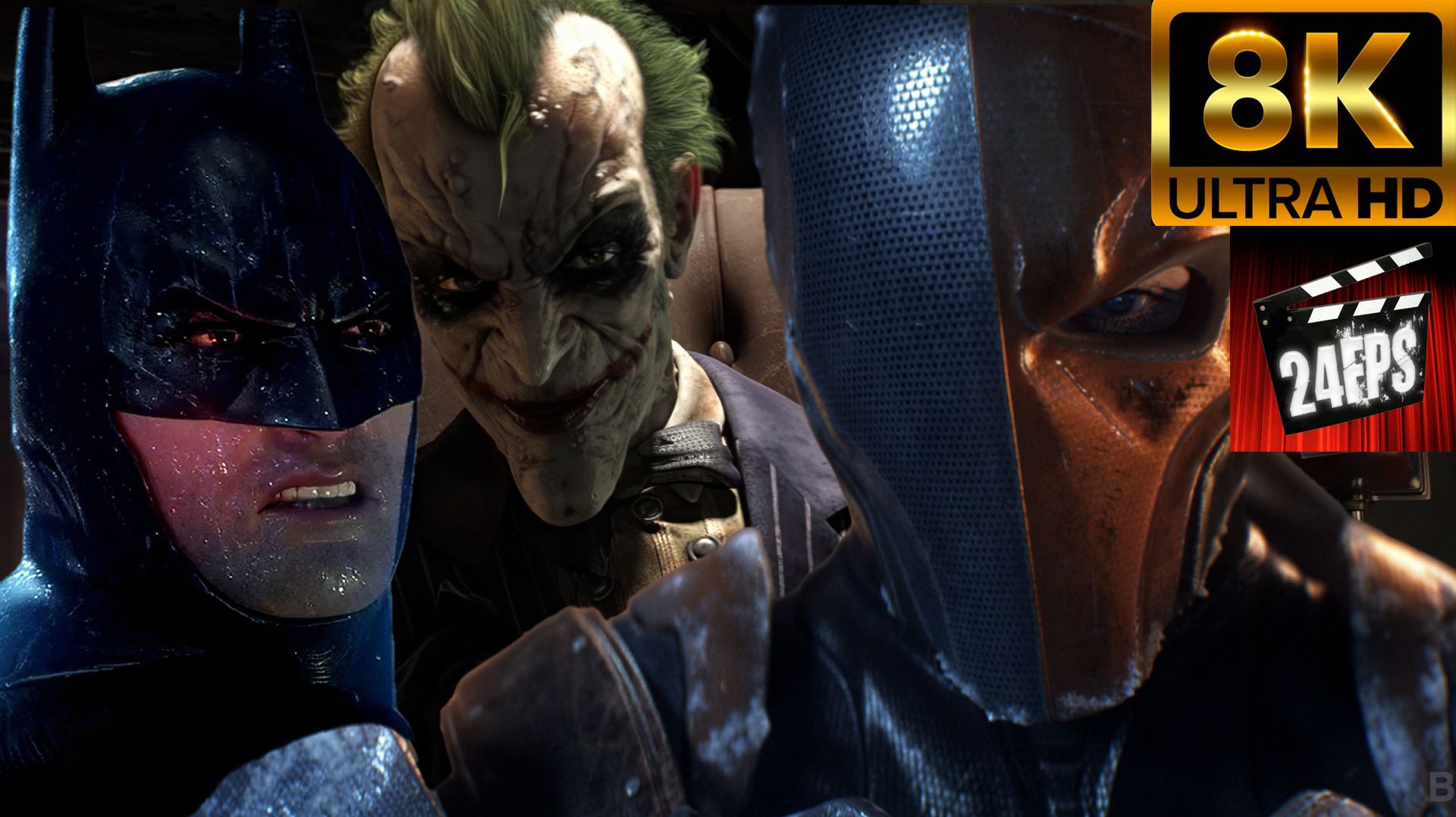 Batman: Arkham - Все Игры (2011 - 2015) - Все Трейлеры (″Special″ Улучшенное качества до 8K)