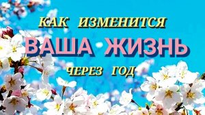 ВАША  ЖИЗНЬ  ЧЕРЕЗ  ГОД 🌸💮🌸