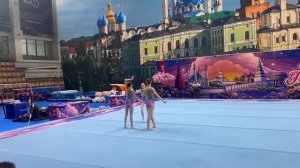 ТР 3 спортивный, Юрчак - Верешкина - Ковальчук, ШСА «Пирамида», Балансовое упражнение