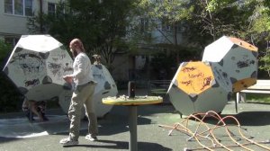 Красим скалодром с Всеволодом на ЛП83