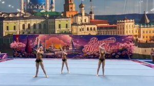 ТР КМС, Распутина - Бумбуль - Романенко, ШСА «Пирамида», Темповое упражнение