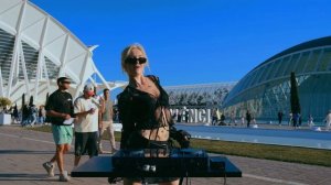 Felicia Bianco - futuristic melodic techno set at city of arts and sciences Valencia