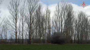 Боевая работа саперов группировок войск