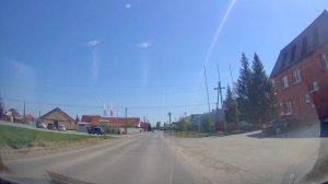 🚗 Движение по посёлку Боровский | 70mai Dash Cam Pro